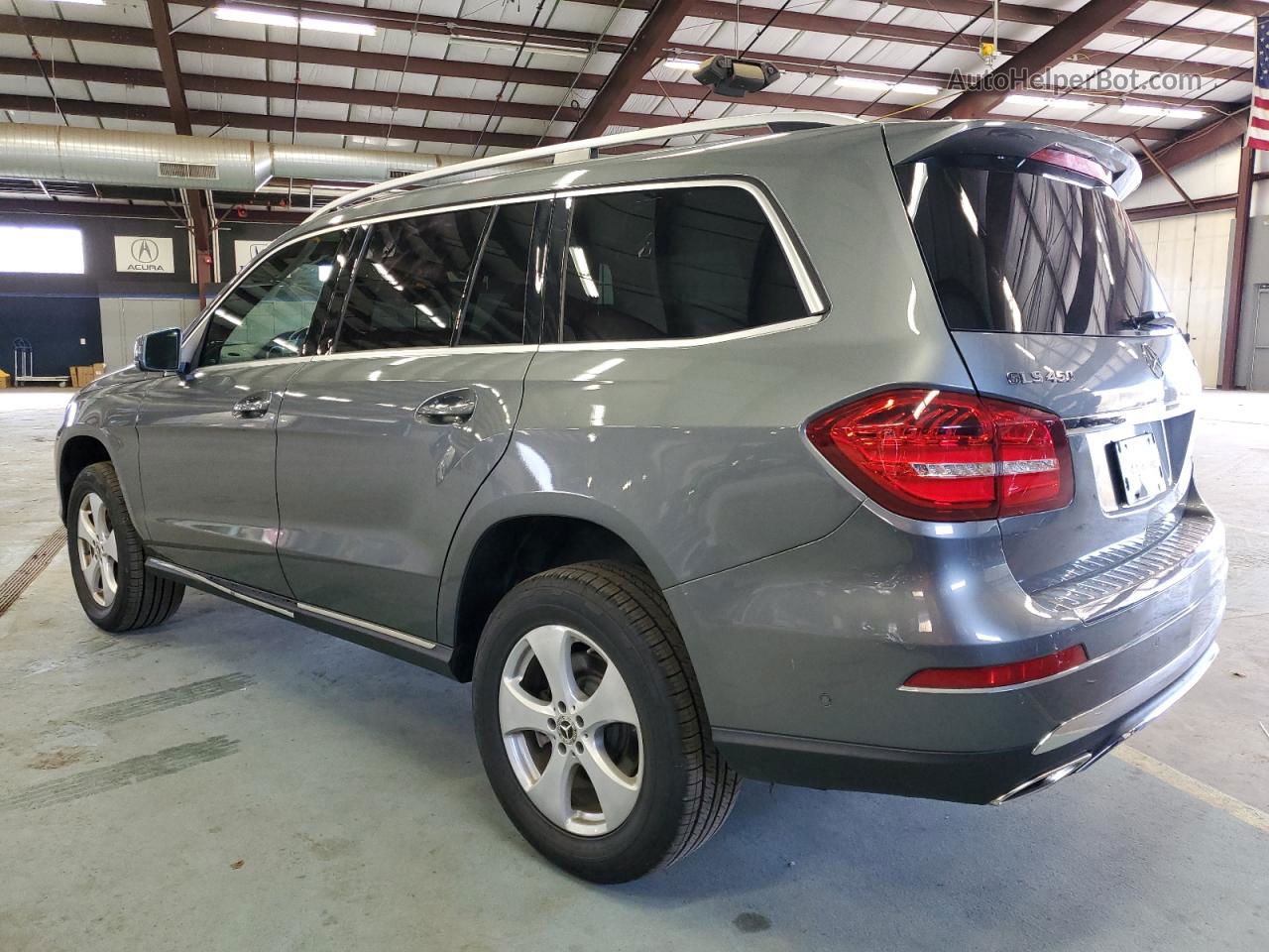 2019 Mercedes-benz Gls 450 4matic Gray vin: 4JGDF6EE0KB226663