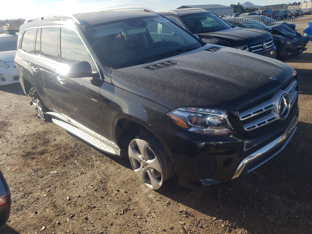 2019 Mercedes-benz Gls 450 4matic Black vin: 4JGDF6EE0KB238389