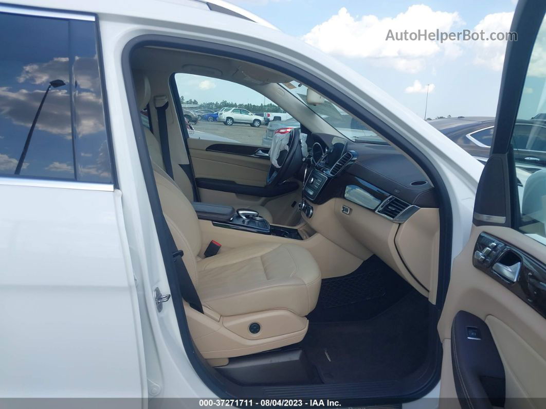 2019 Mercedes-benz Gls Gls 450 White vin: 4JGDF6EE1KB212349