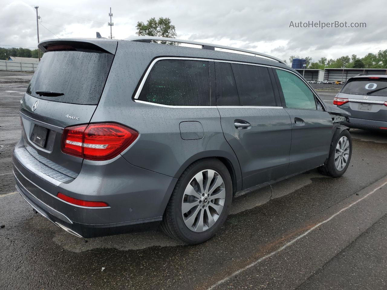 2019 Mercedes-benz Gls 450 4matic Gray vin: 4JGDF6EE1KB229765