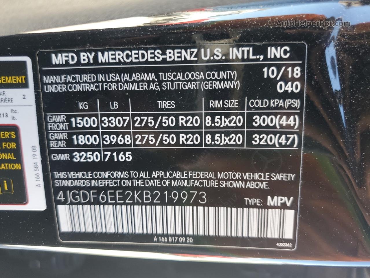 2019 Mercedes-benz Gls 450 4matic Черный vin: 4JGDF6EE2KB219973