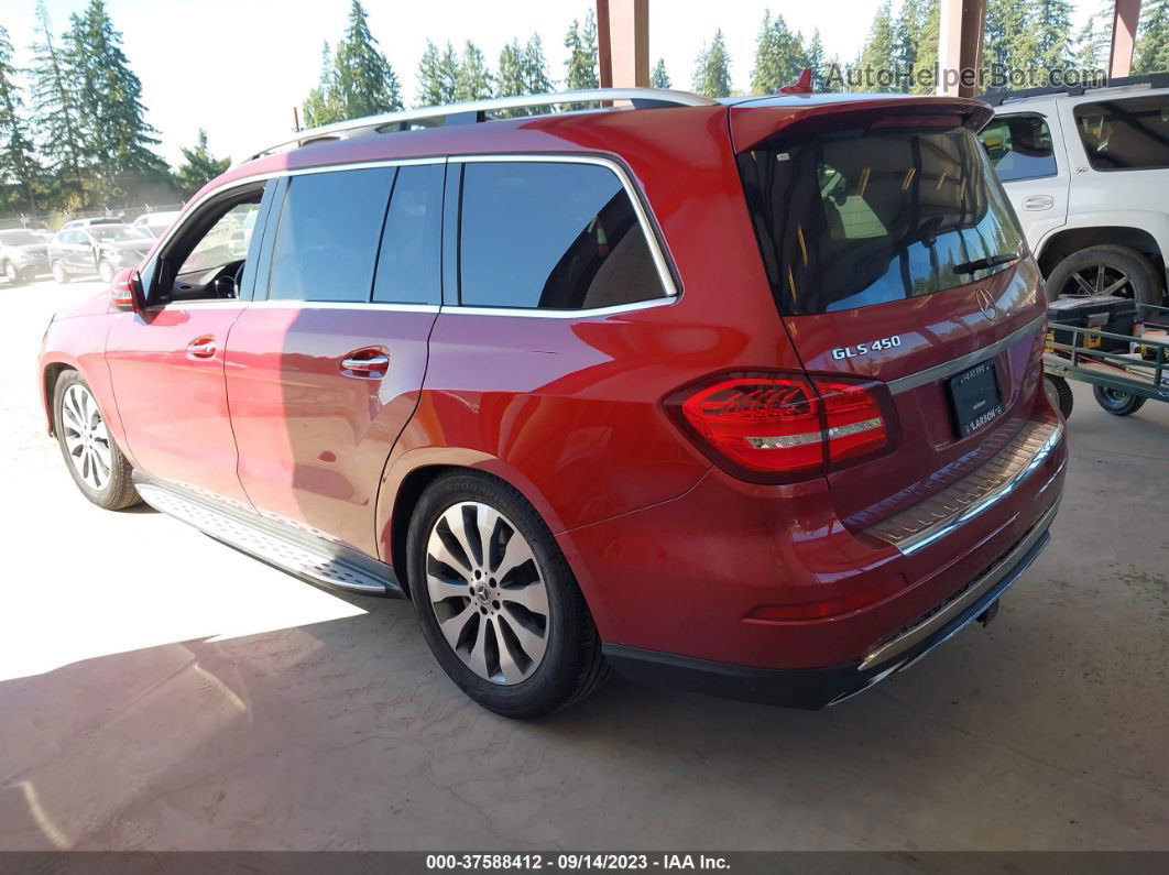 2019 Mercedes-benz Gls Gls 450 Red vin: 4JGDF6EE2KB231282