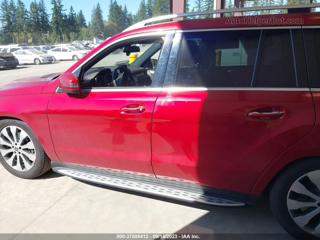 2019 Mercedes-benz Gls Gls 450 Red vin: 4JGDF6EE2KB231282