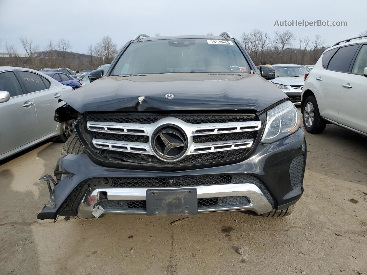 2019 Mercedes-benz Gls 450 4matic Black vin: 4JGDF6EE2KB235526