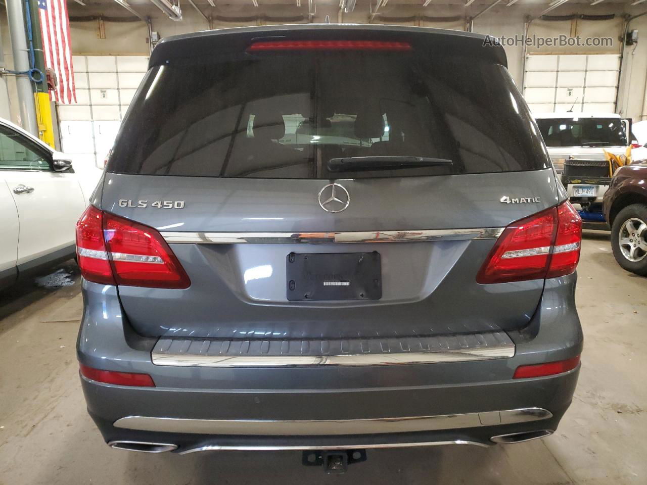 2019 Mercedes-benz Gls 450 4matic Gray vin: 4JGDF6EE2KB235896