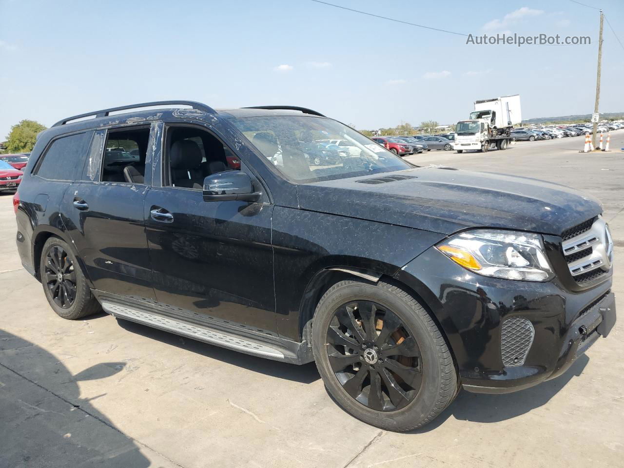 2019 Mercedes-benz Gls 450 4matic Black vin: 4JGDF6EE3KB222378