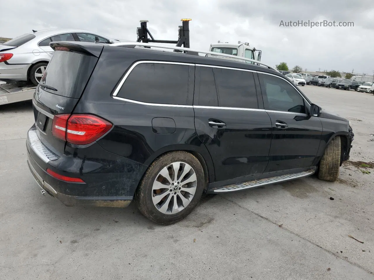 2019 Mercedes-benz Gls 450 4matic Black vin: 4JGDF6EE3KB227130