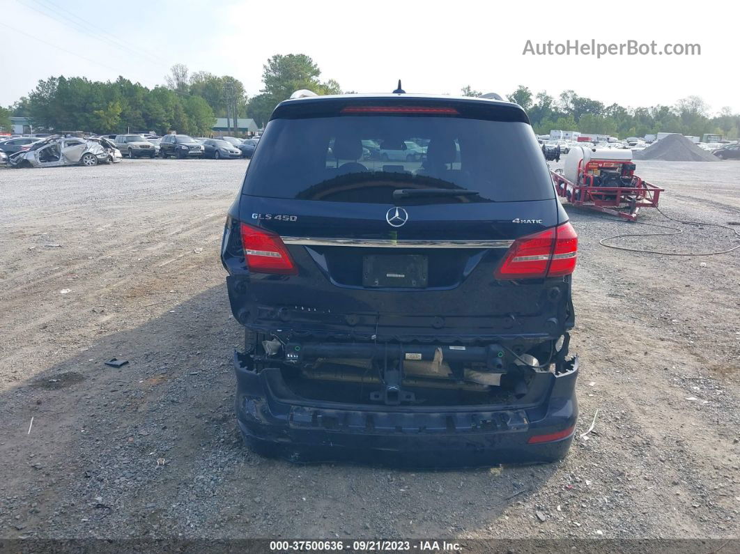 2019 Mercedes-benz Gls Gls 450 Синий vin: 4JGDF6EE3KB237463