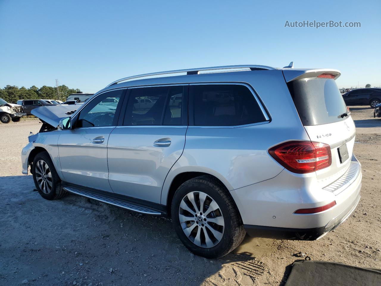 2019 Mercedes-benz Gls 450 4matic Silver vin: 4JGDF6EE4KB232160