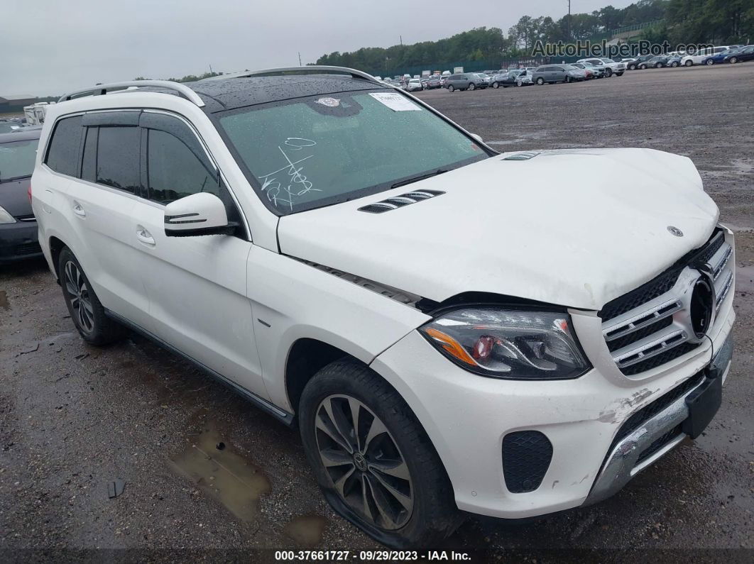 2019 Mercedes-benz Gls Gls 450 White vin: 4JGDF6EE4KB239495