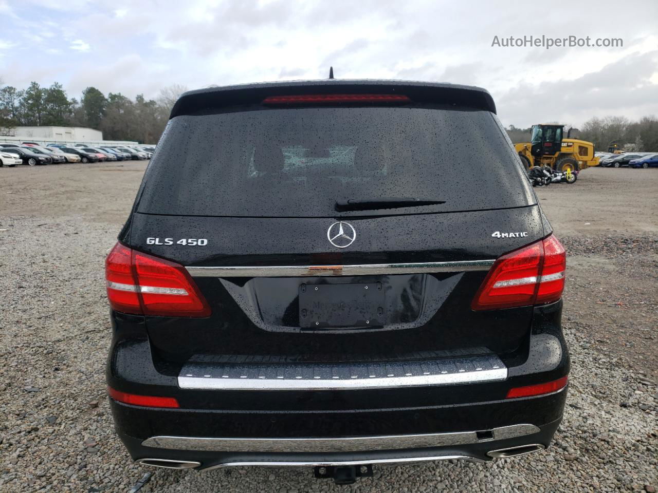 2019 Mercedes-benz Gls 450 4matic Черный vin: 4JGDF6EE5KB224942