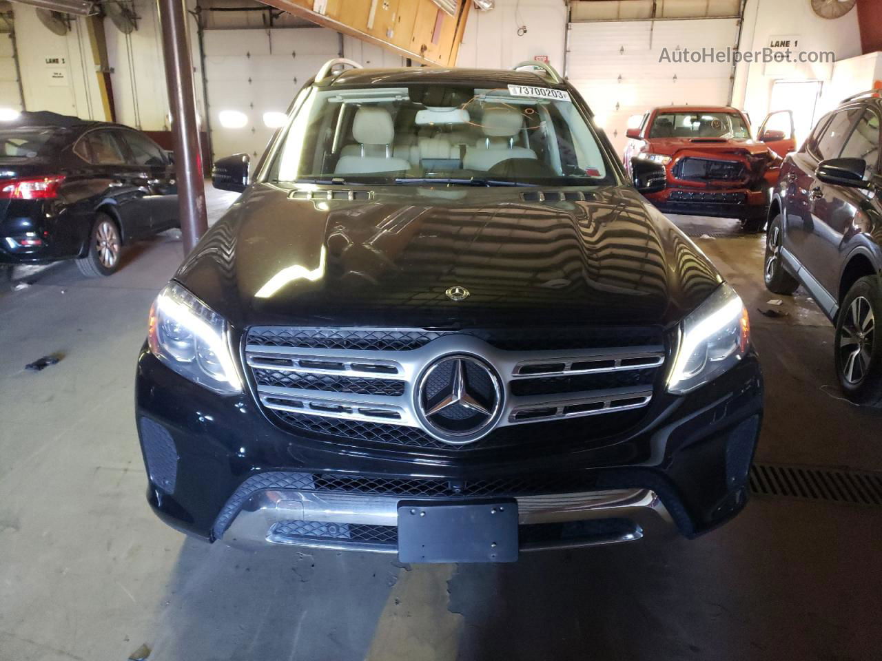 2019 Mercedes-benz Gls 450 4matic Black vin: 4JGDF6EE5KB227534