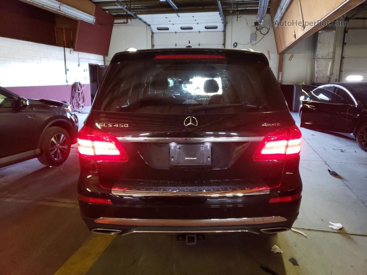 2019 Mercedes-benz Gls 450 4matic Black vin: 4JGDF6EE5KB227534