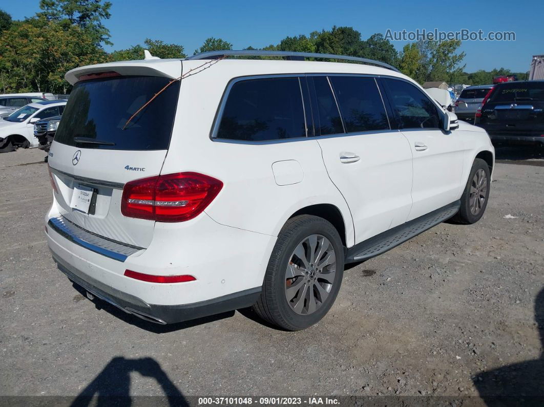 2019 Mercedes-benz Gls Gls 450 White vin: 4JGDF6EE6KB200973