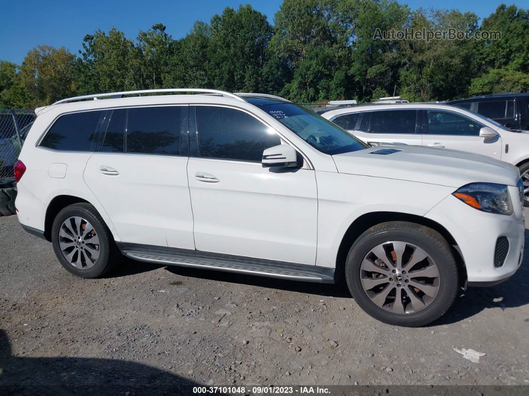 2019 Mercedes-benz Gls Gls 450 White vin: 4JGDF6EE6KB200973