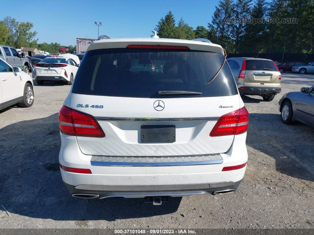 2019 Mercedes-benz Gls Gls 450 White vin: 4JGDF6EE6KB200973