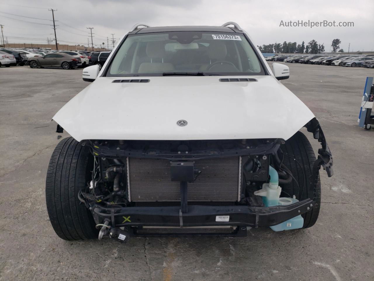 2019 Mercedes-benz Gls 450 4matic White vin: 4JGDF6EE6KB230412