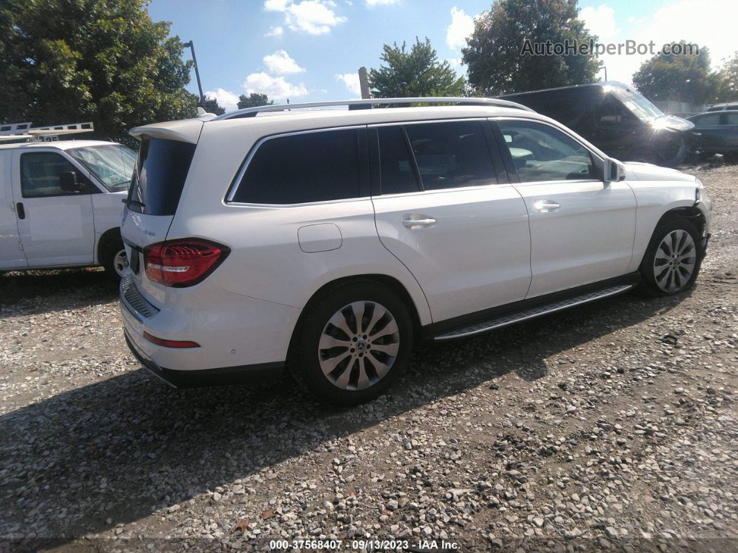 2019 Mercedes-benz Gls   White vin: 4JGDF6EE7KB225445