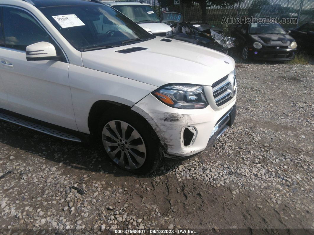 2019 Mercedes-benz Gls   White vin: 4JGDF6EE7KB225445