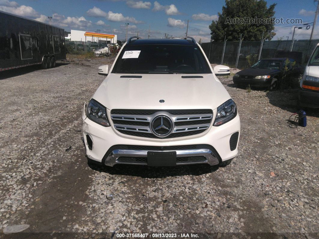 2019 Mercedes-benz Gls   White vin: 4JGDF6EE7KB225445