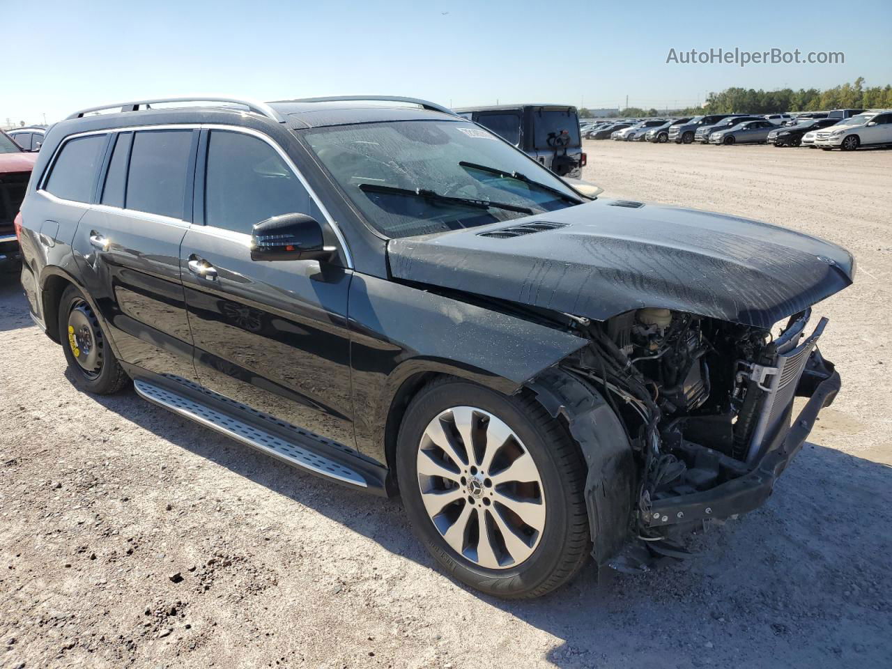 2019 Mercedes-benz Gls 450 4matic Black vin: 4JGDF6EE7KB226742