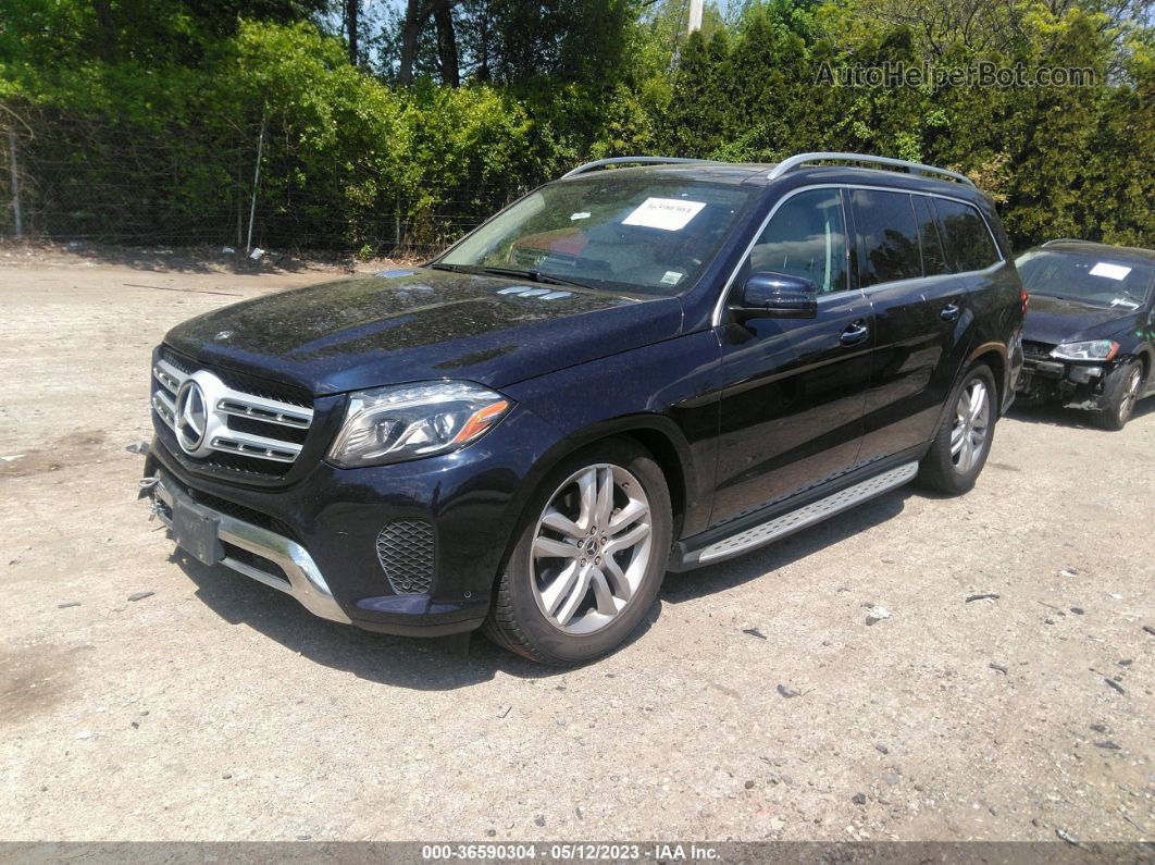 2019 Mercedes-benz Gls Gls 450 Blue vin: 4JGDF6EE7KB229012