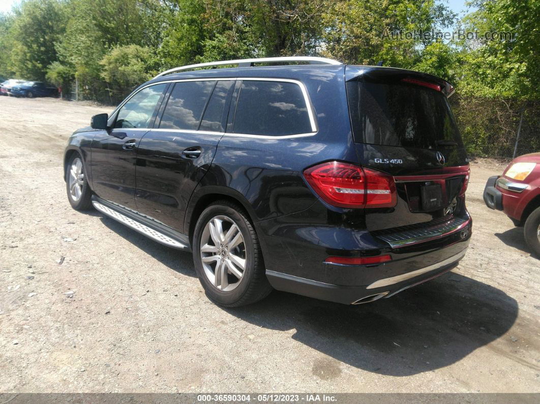 2019 Mercedes-benz Gls Gls 450 Blue vin: 4JGDF6EE7KB229012