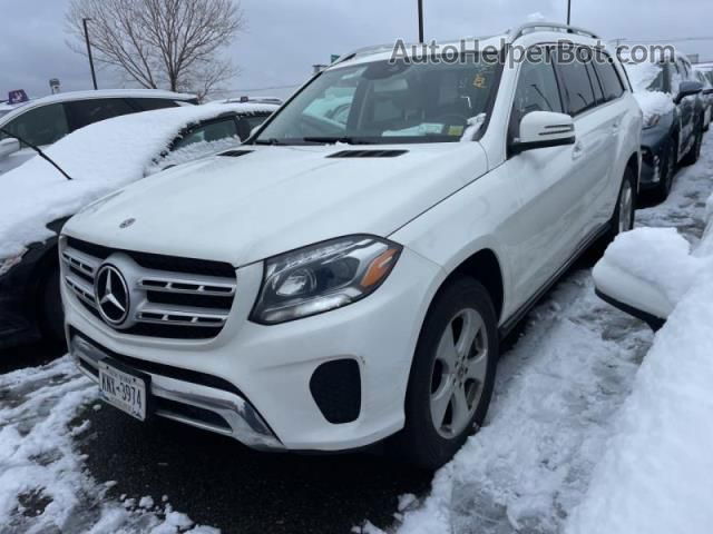 2019 Mercedes-benz Gls Gls 450 White vin: 4JGDF6EE7KB233710