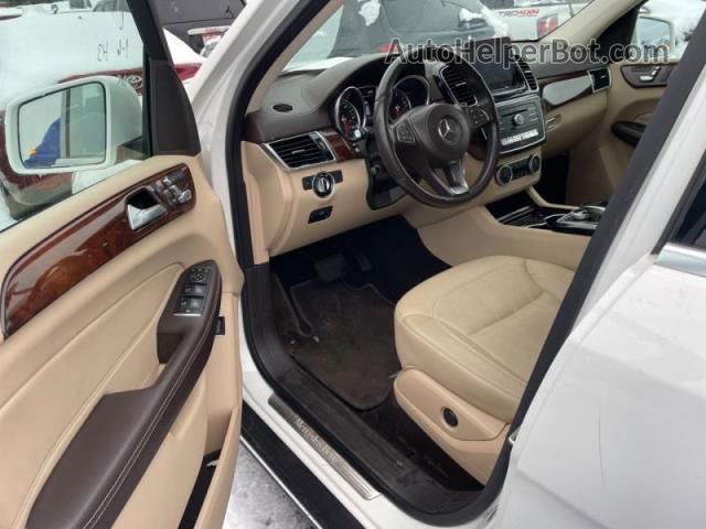 2019 Mercedes-benz Gls Gls 450 White vin: 4JGDF6EE7KB233710