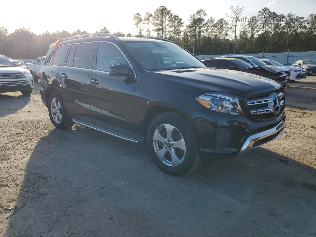 2019 Mercedes-benz Gls 450 4matic Black vin: 4JGDF6EE8KB188468