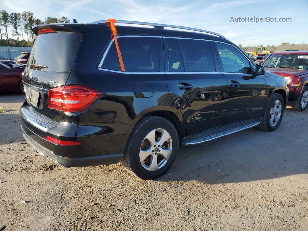 2019 Mercedes-benz Gls 450 4matic Black vin: 4JGDF6EE8KB188468