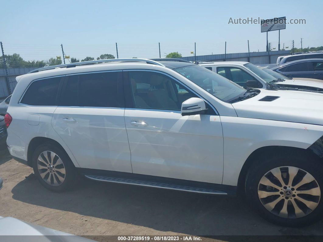 2019 Mercedes-benz Gls Gls 450 White vin: 4JGDF6EE8KB220433