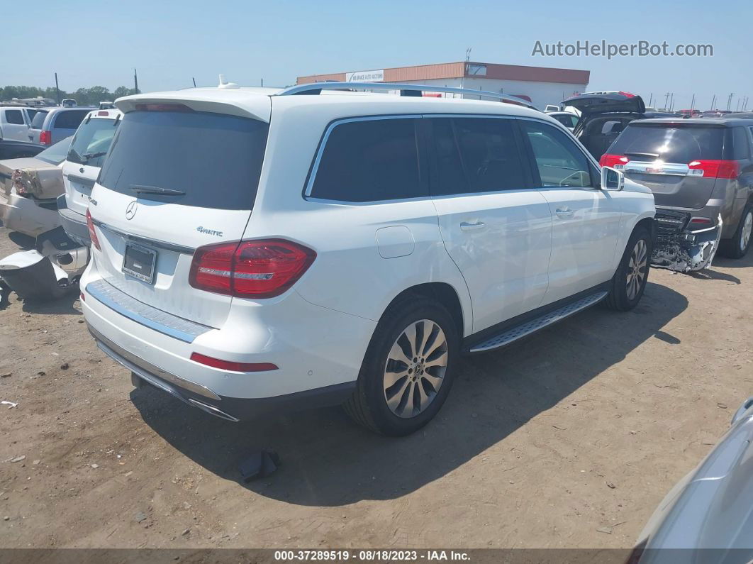 2019 Mercedes-benz Gls Gls 450 White vin: 4JGDF6EE8KB220433