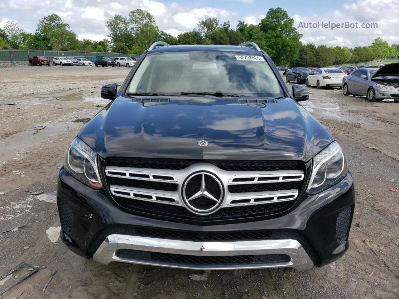 2019 Mercedes-benz Gls 450 4matic Black vin: 4JGDF6EE8KB227169