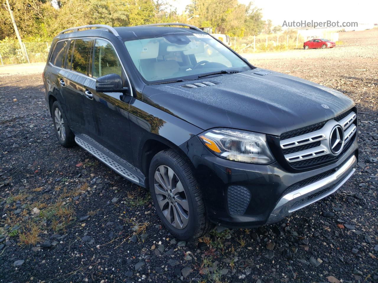 2019 Mercedes-benz Gls 450 4matic Черный vin: 4JGDF6EE9KB183134