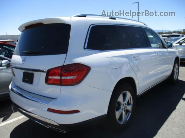 2019 Mercedes-benz Gls Gls 450 White vin: 4JGDF6EE9KB234471