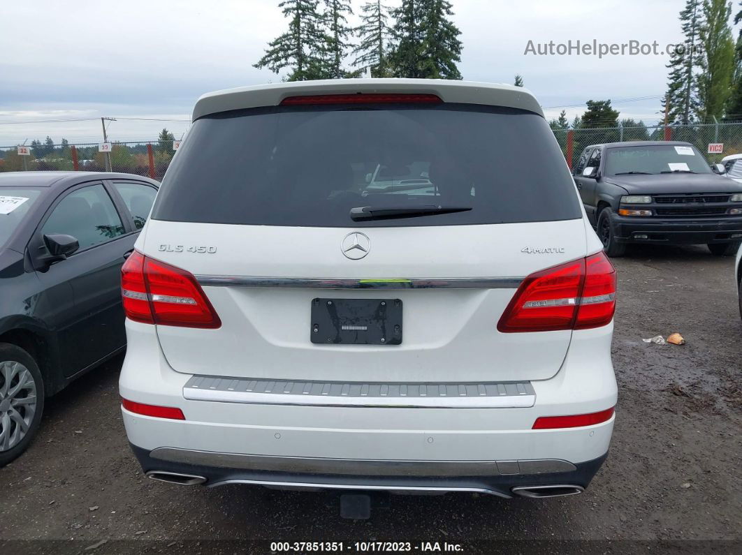 2019 Mercedes-benz Gls Gls 450 White vin: 4JGDF6EE9KB236320