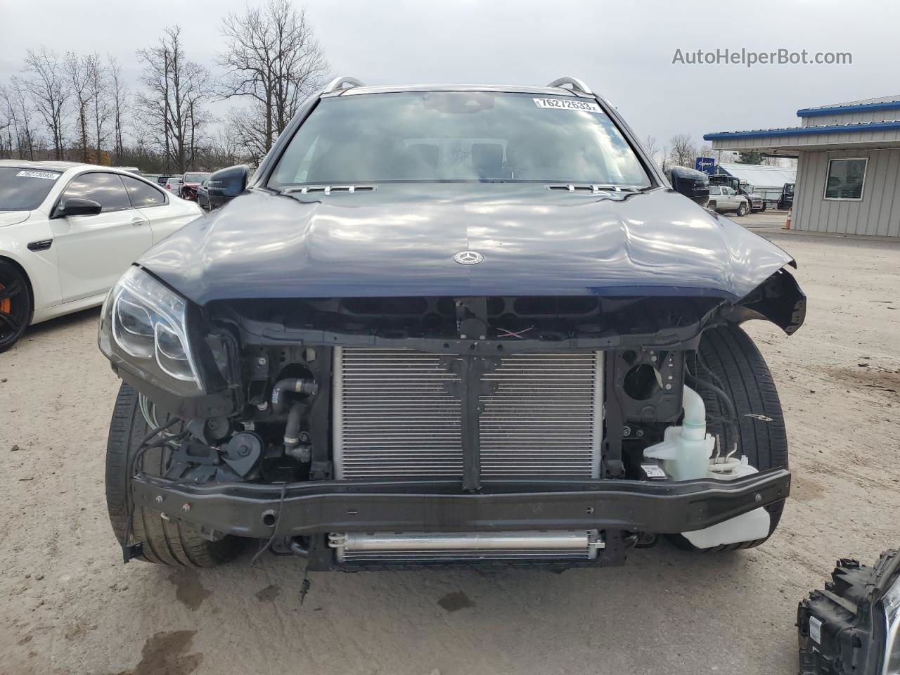 2019 Mercedes-benz Gls 450 4matic Blue vin: 4JGDF6EE9KB241212