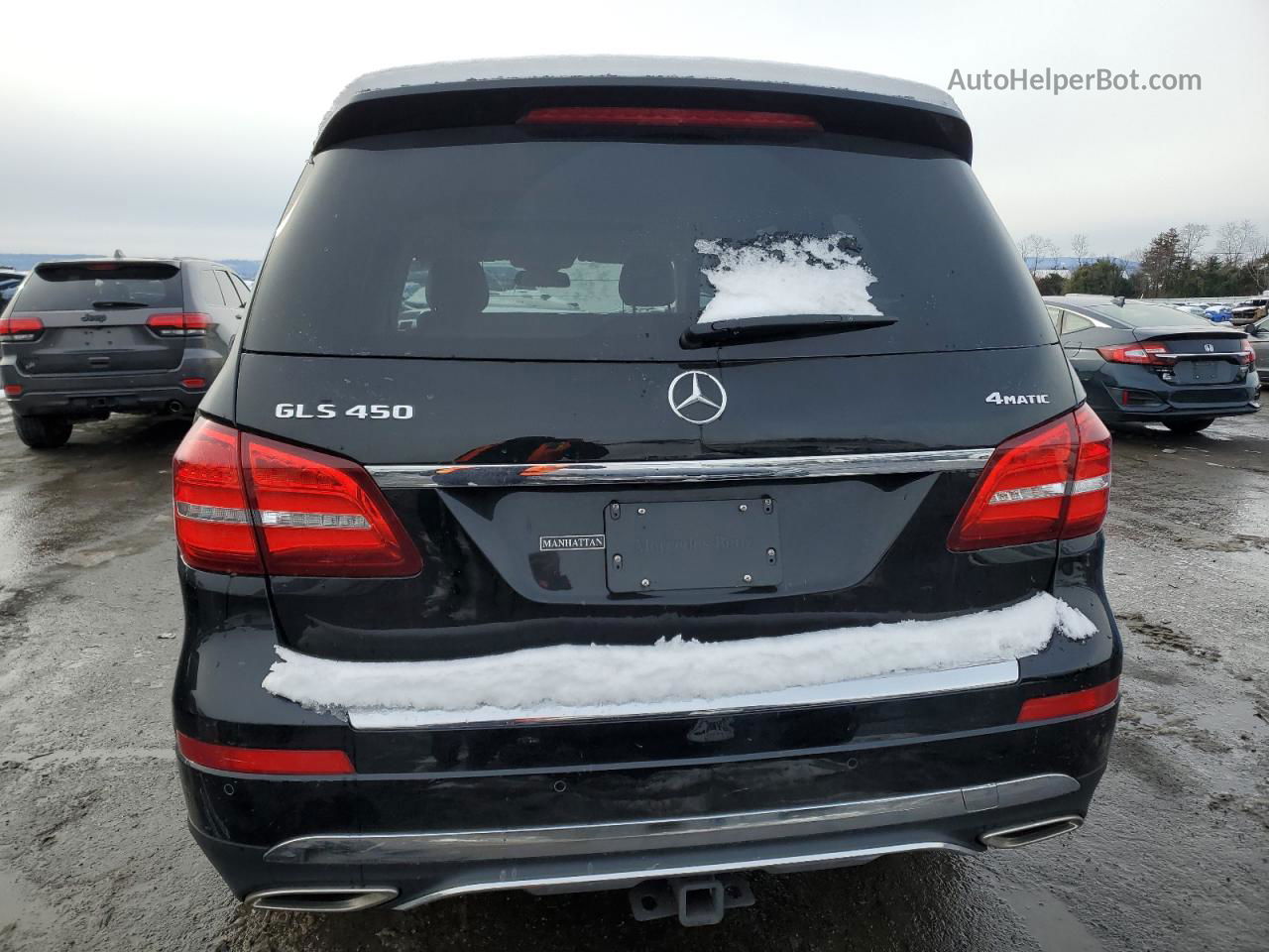 2019 Mercedes-benz Gls 450 4matic Black vin: 4JGDF6EEXKB205156