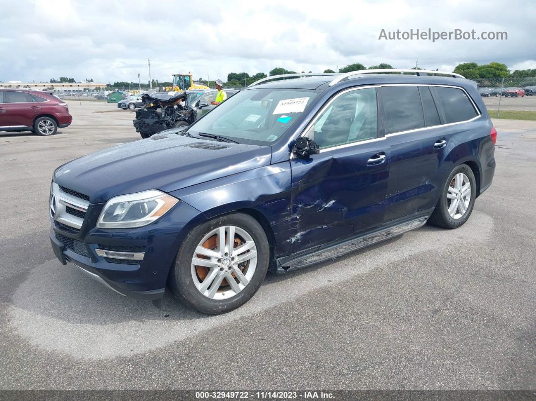 2013 Mercedes-benz Gl-class Gl 450 Blue vin: 4JGDF7CE9DA257587