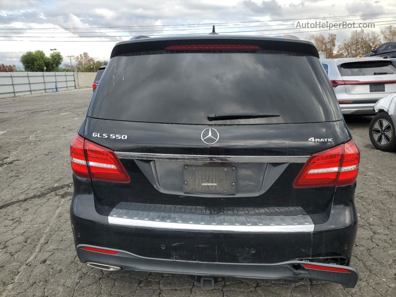 2019 Mercedes-benz Gls 550 4matic Black vin: 4JGDF7DE3KB191706