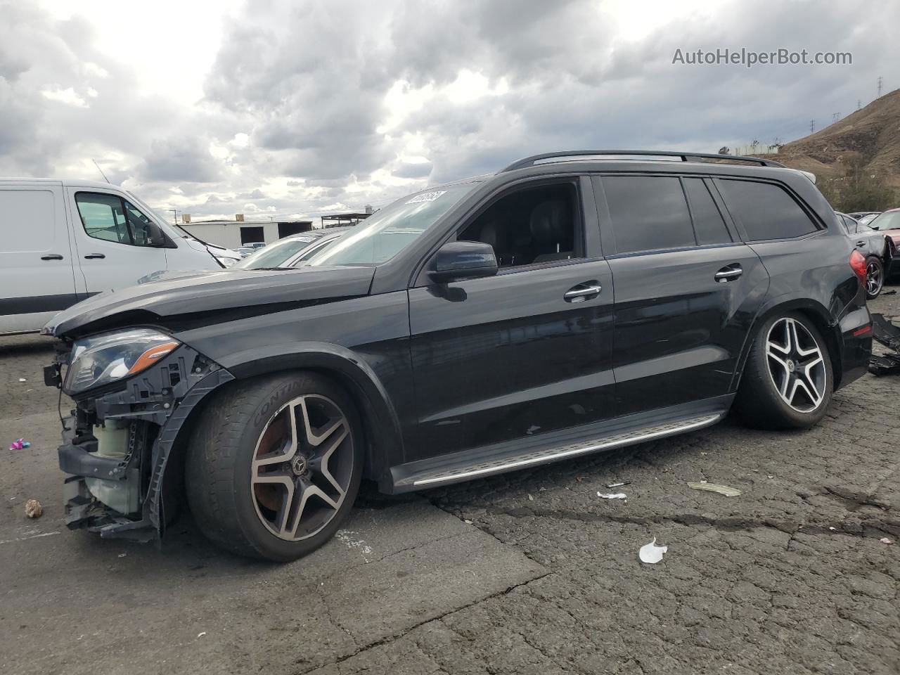 2019 Mercedes-benz Gls 550 4matic Black vin: 4JGDF7DE3KB191706