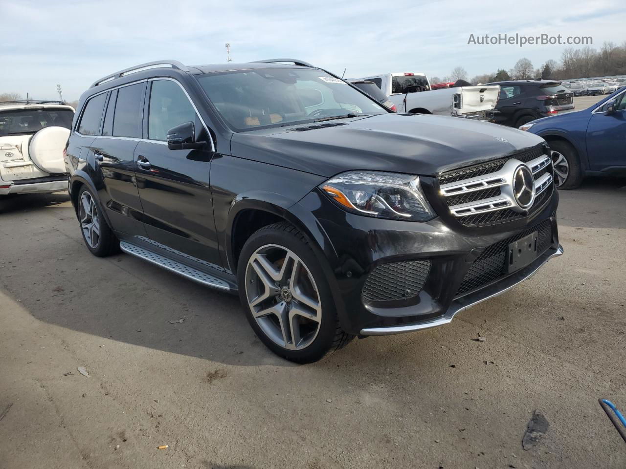 2019 Mercedes-benz Gls 550 4matic Black vin: 4JGDF7DE5KB196115