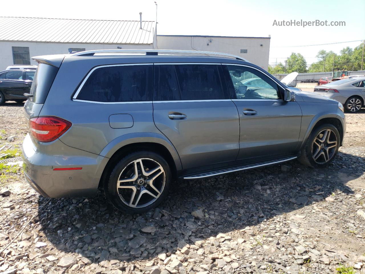 2019 Mercedes-benz Gls 550 4matic Gray vin: 4JGDF7DE9KB189474