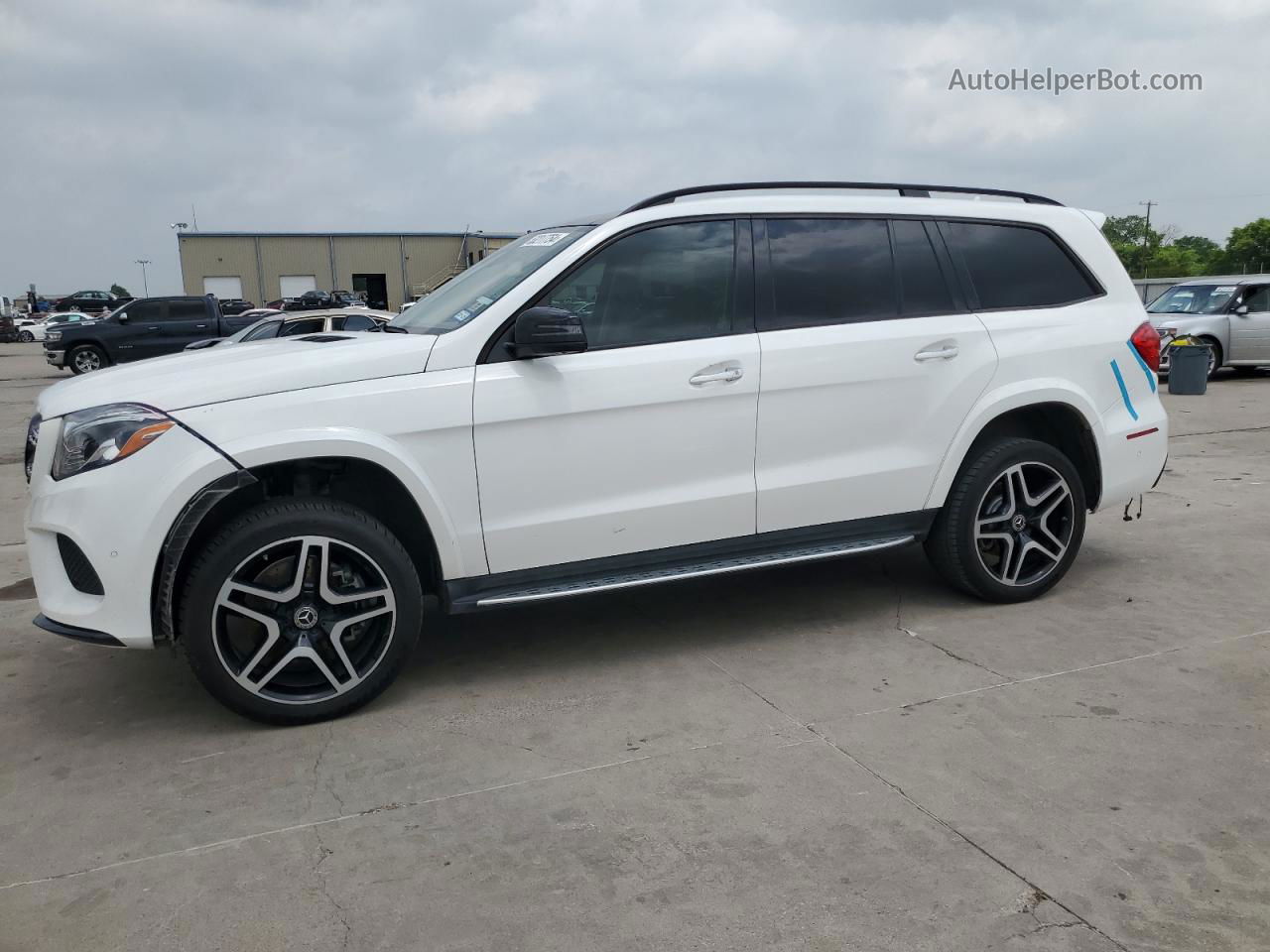 2019 Mercedes-benz Gls 550 4matic White vin: 4JGDF7DEXKB203995