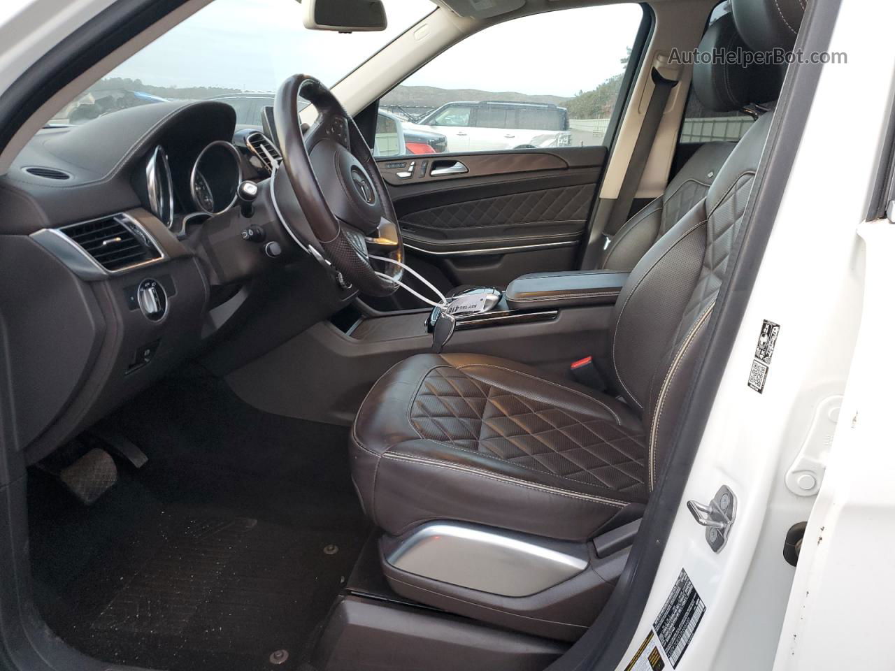 2019 Mercedes-benz Gls 550 4matic White vin: 4JGDF7DEXKB208680