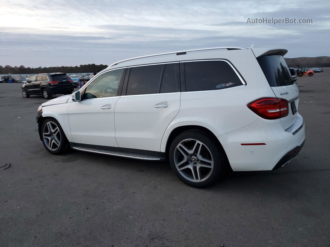 2019 Mercedes-benz Gls 550 4matic White vin: 4JGDF7DEXKB208680