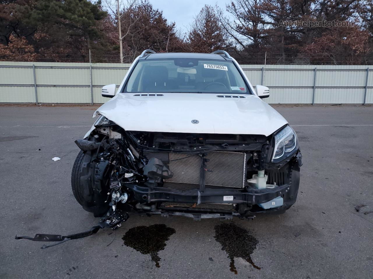 2019 Mercedes-benz Gls 550 4matic White vin: 4JGDF7DEXKB208680