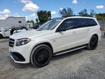 2019 Mercedes-benz Gls 63 Amg 4matic Белый vin: 4JGDF7FE2KB233702