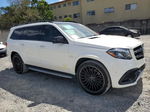 2019 Mercedes-benz Gls 63 Amg 4matic White vin: 4JGDF7FE2KB233702